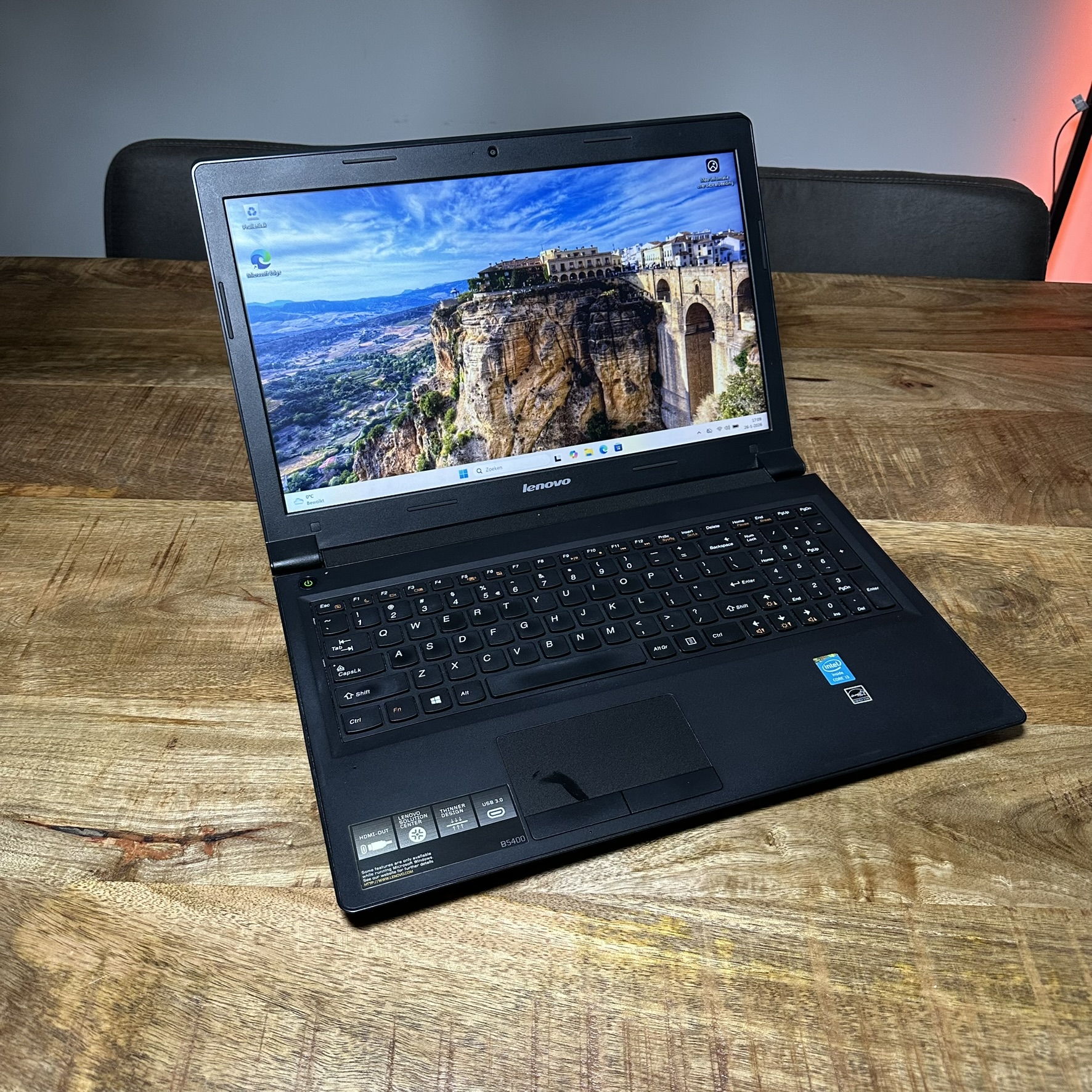 Vlotte Lenovo Laptop Windows 11 Intel Core i3 SSD